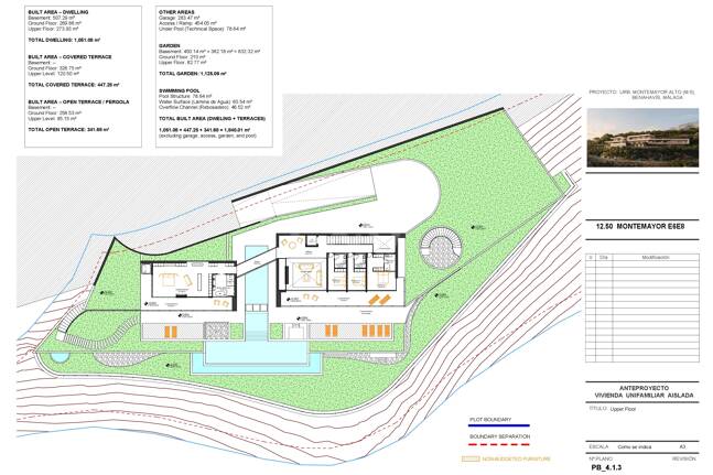 Luxusvilla mit Panoramablick auf Meer und Berge und privatem Spa