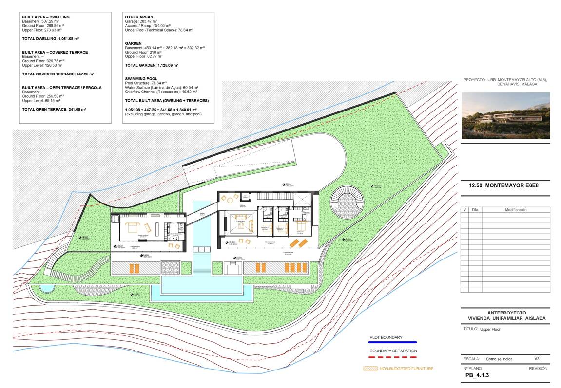 Luxusvilla mit Panoramablick auf Meer und Berge und privatem Spa