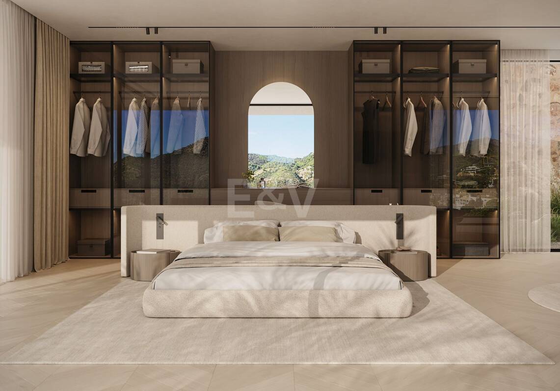 Lyxvilla med Panoramic Sea and Mountain Views och Private Spa