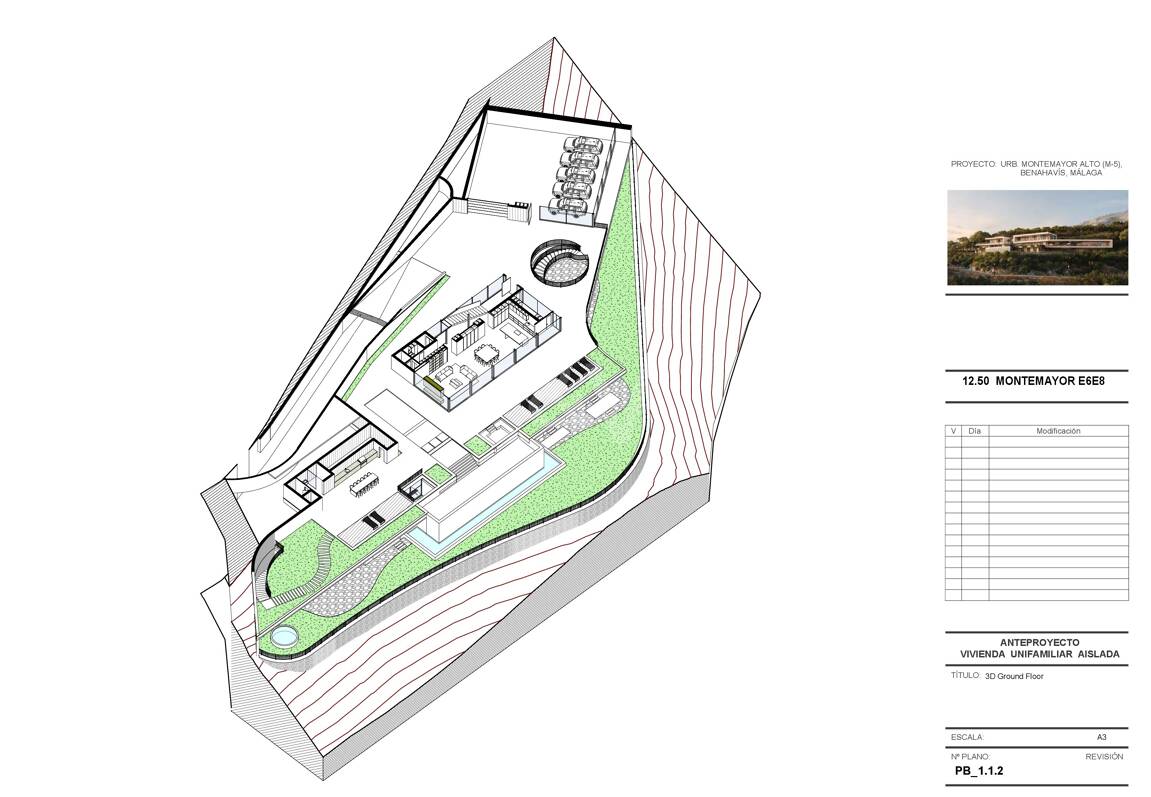 Luxusvilla mit Panoramablick auf Meer und Berge und privatem Spa