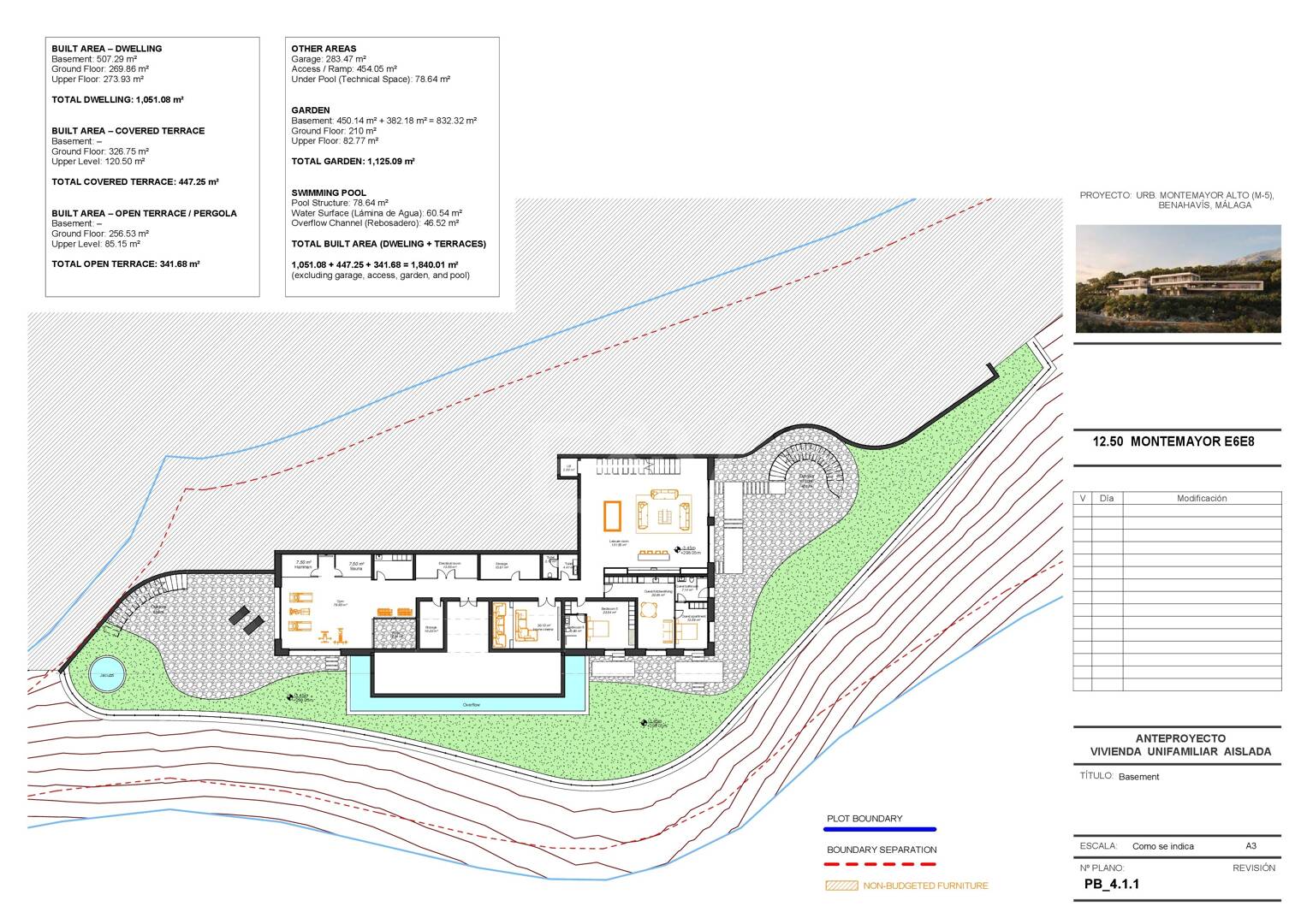 Luxusvilla mit Panoramablick auf Meer und Berge und privatem Spa
