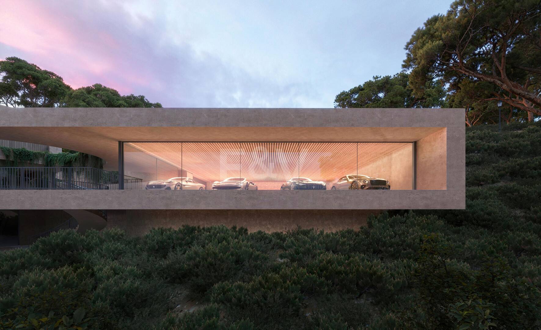 Villa de lujo con vistas panorámicas al mar y a la montaña y spa privado