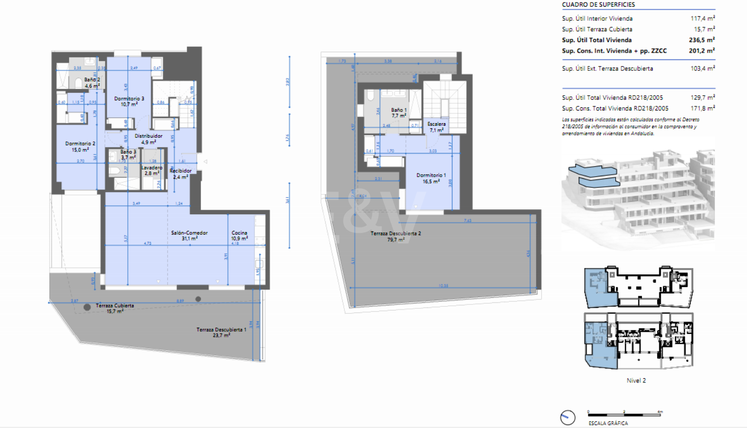 Lujoso ático contemporáneo con vistas panorámicas al mar y spa privado