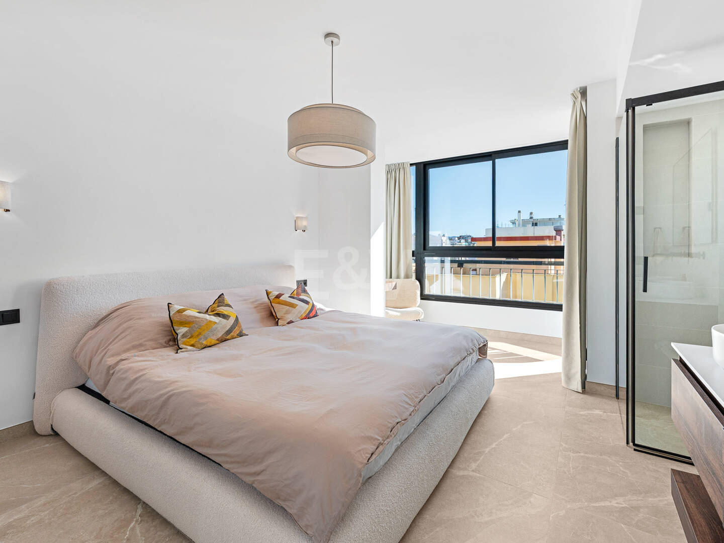 Conception scandinave Penthouse et Urban Living by the Sea