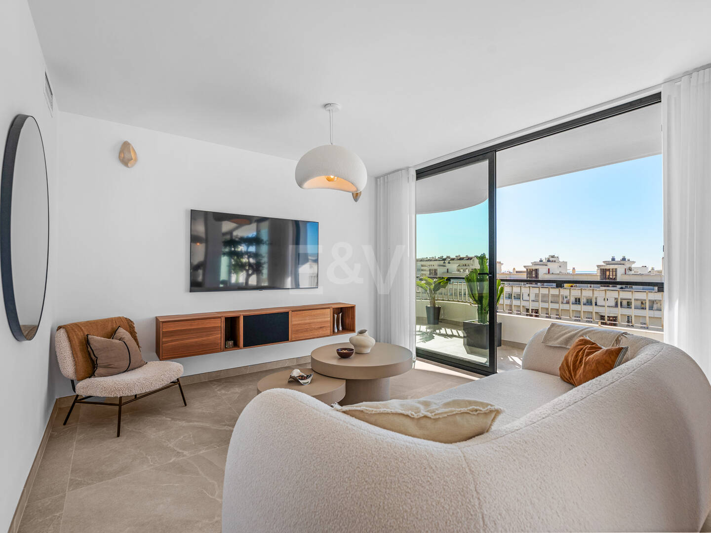 Conception scandinave Penthouse et Urban Living by the Sea