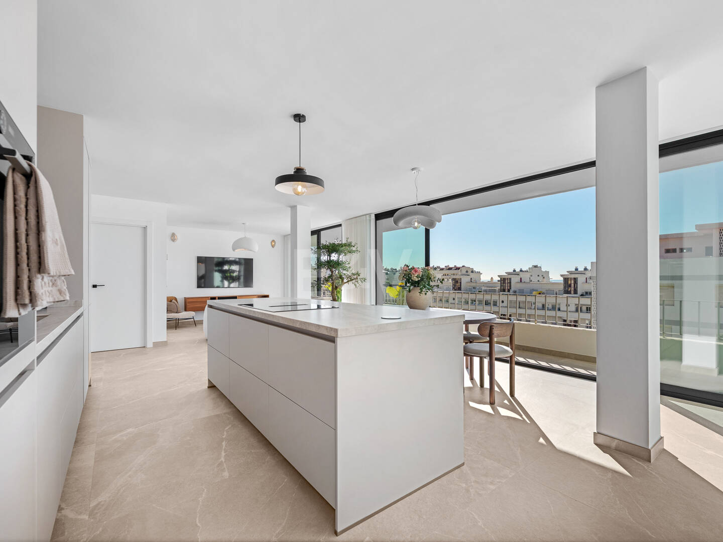 Conception scandinave Penthouse et Urban Living by the Sea