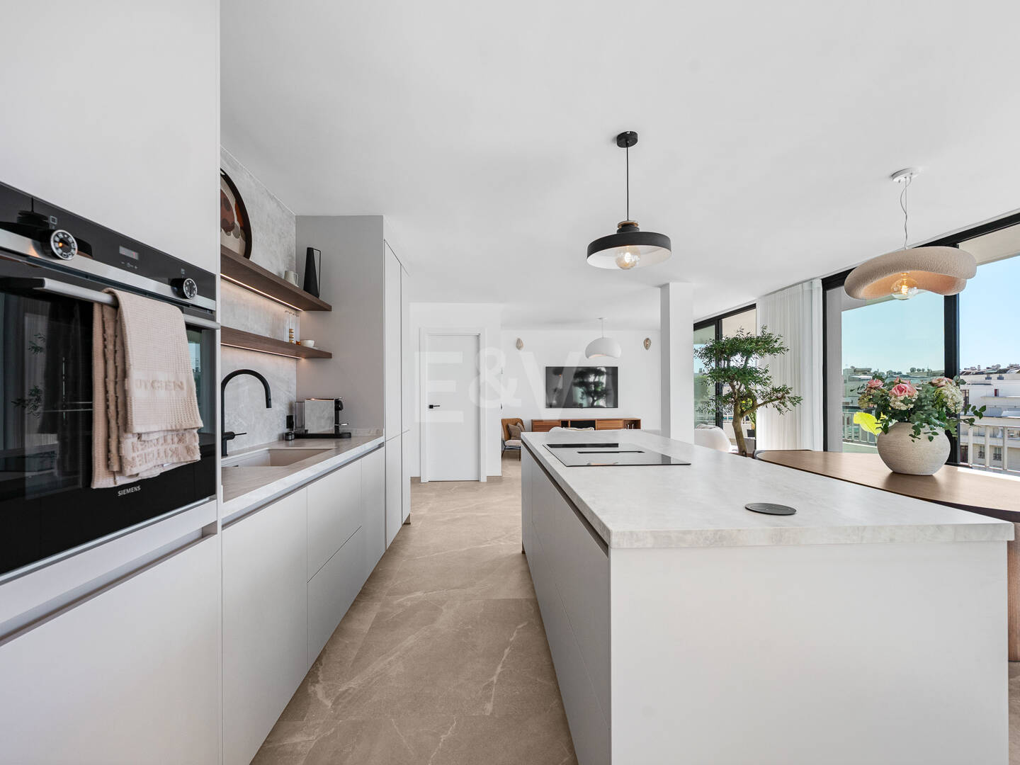 Conception scandinave Penthouse et Urban Living by the Sea