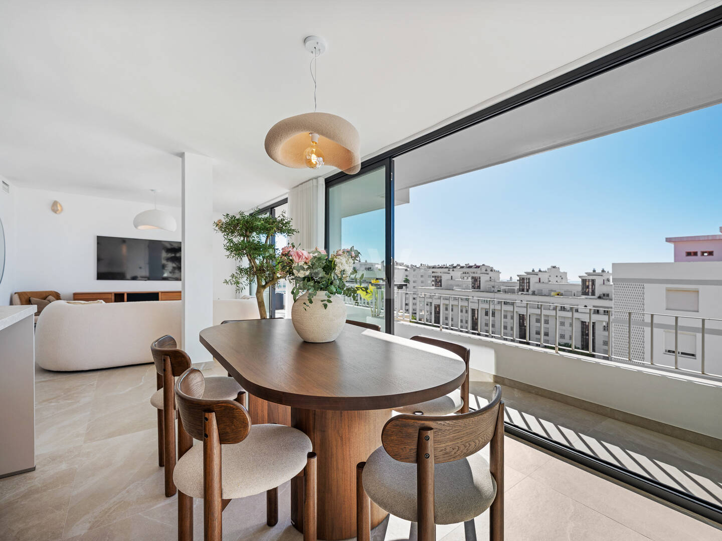 Conception scandinave Penthouse et Urban Living by the Sea