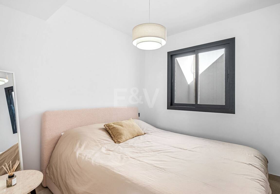 Skandinavisches Designer-Penthouse, urbanes Leben direkt am Meer