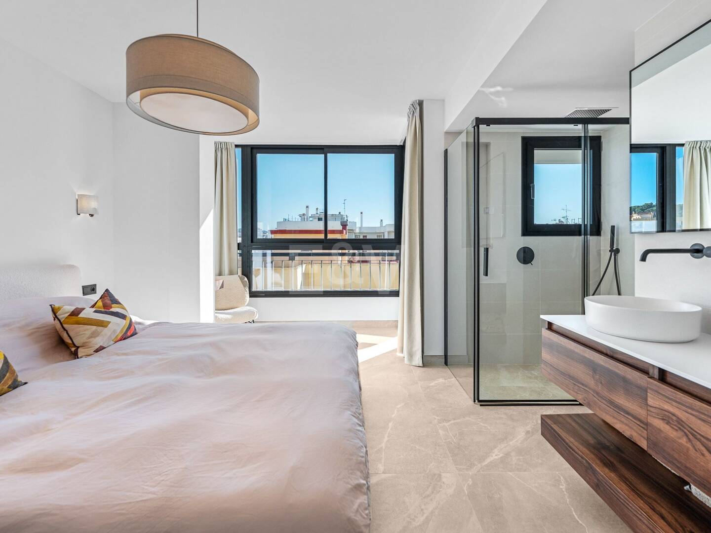 Conception scandinave Penthouse et Urban Living by the Sea