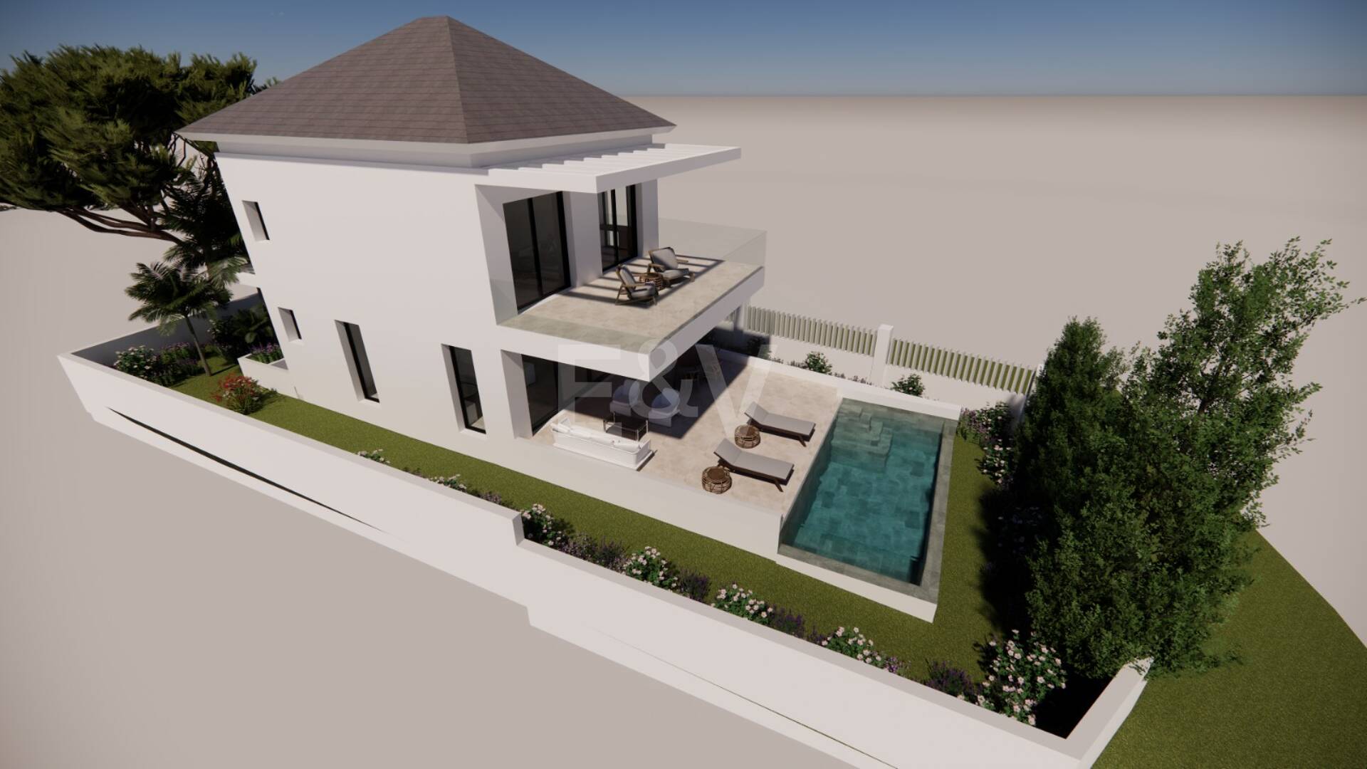 Villa Under Construction · 400 m från stranden · Marbella Öst