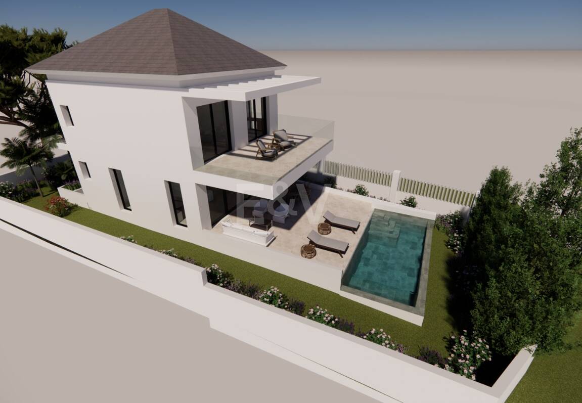 Modern Beachside Living: Contemporary Villa Steps from the Shore and Amenities in Las Chapas Playa