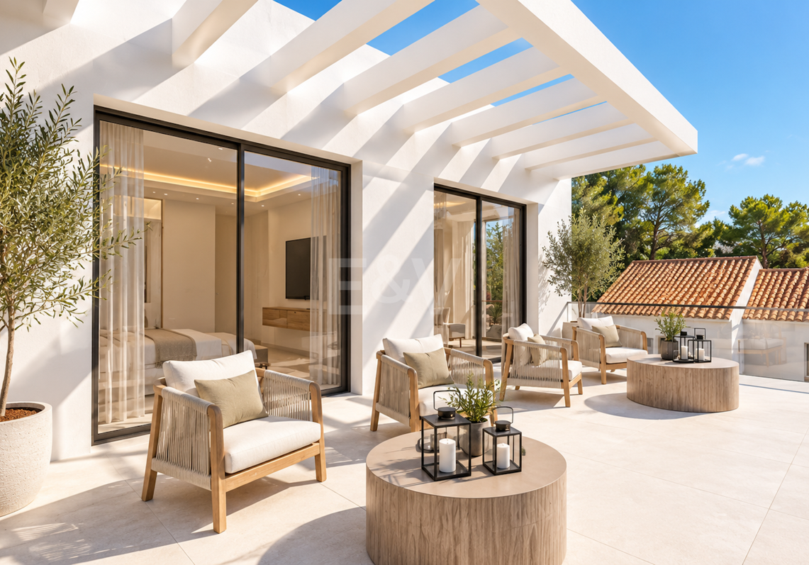 Villa Under Construction · 400 m från stranden · Marbella Öst