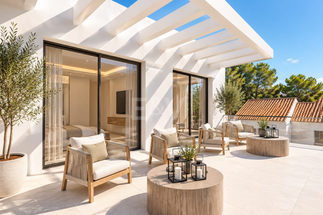 Villa Under Construction · 400 m från stranden · Marbella Öst