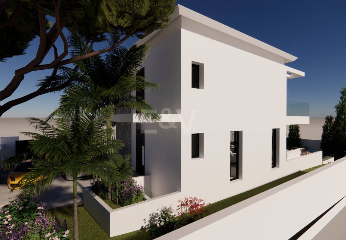 Modern Beachside Living: Contemporary Villa Steps from the Shore and Amenities in Las Chapas Playa