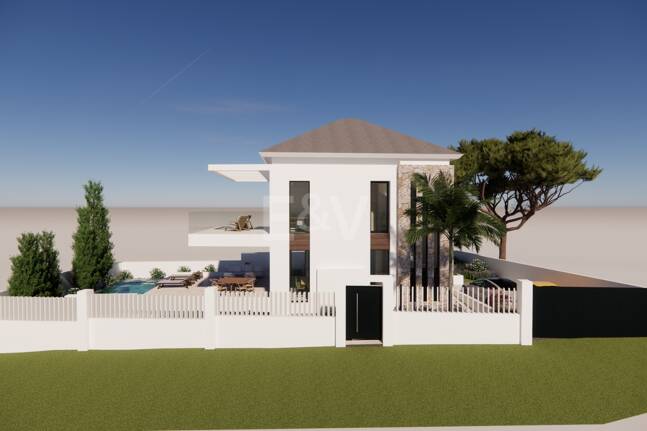 Modern Beachside Living: Contemporary Villa Steps from the Shore and Amenities in Las Chapas Playa