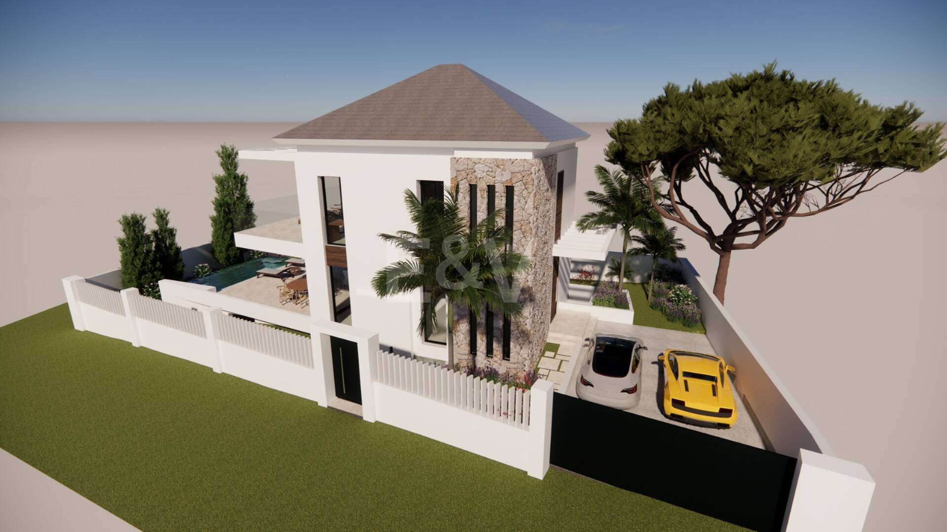 Villa Under Construction · 400 m från stranden · Marbella Öst