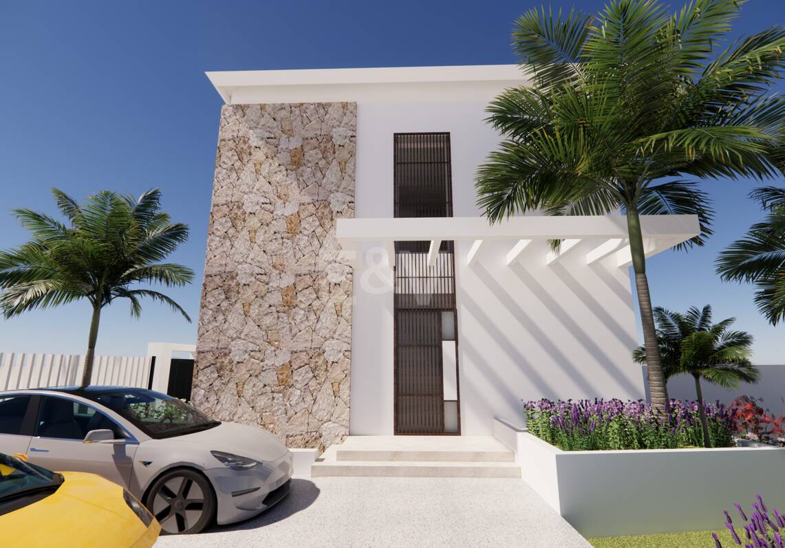 Villa im Bau · 400 m vom Strand entfernt · Marbella Ost