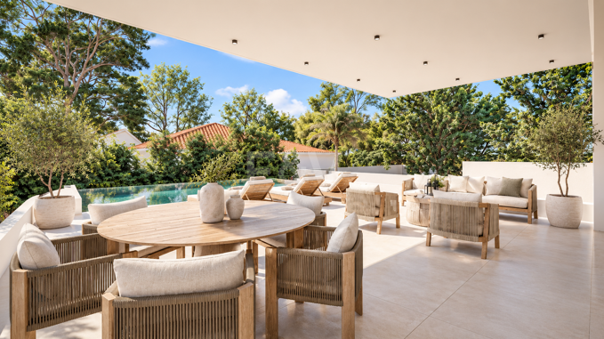 Villa Under Construction · 400 m from the Beach · Marbella East
