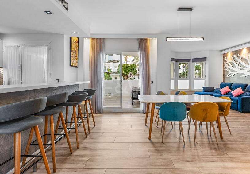 Garden Apartment z silnym potencjałem wynajmu w Nueva Andalucia