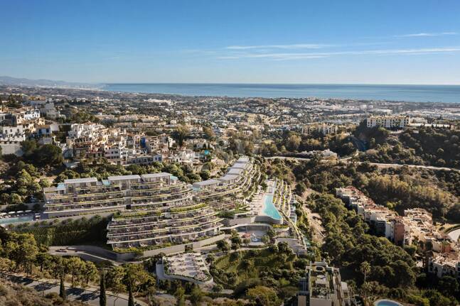 Exclusive One-Bedroom Aqua Apartment in Azurean with 5* Destination by Hyatt Management
