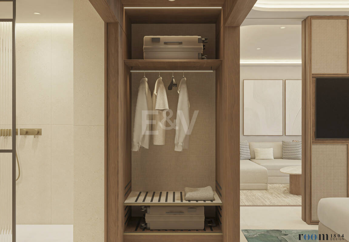 Exclusive One-Bedroom Aqua Apartment in Azurean with 5* Destination by Hyatt Management