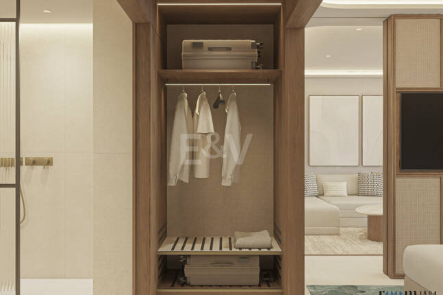 Exclusive One-Bedroom Aqua Apartment in Azurean with 5* Destination by Hyatt Management