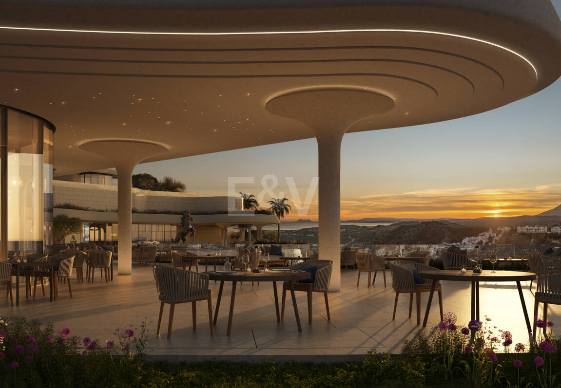 Exclusive One-Bedroom Aqua Apartment in Azurean with 5* Destination by Hyatt Management