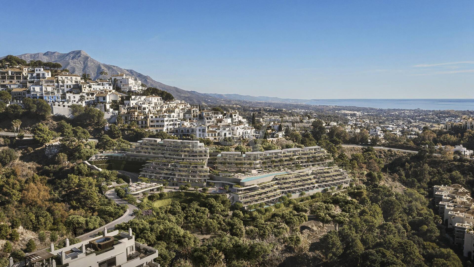 Exclusive One-Bedroom Aqua Apartment in Azurean with 5* Destination by Hyatt Management