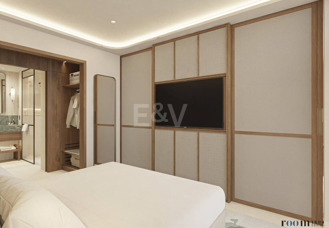 Exclusive One-Bedroom Aqua Apartment in Azurean with 5* Destination by Hyatt Management