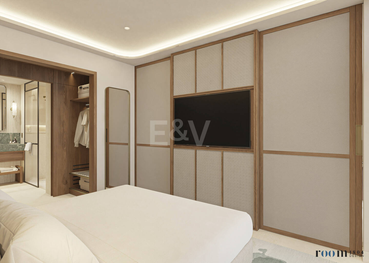 Exclusive One-Bedroom Aqua Apartment in Azurean with 5* Destination by Hyatt Management