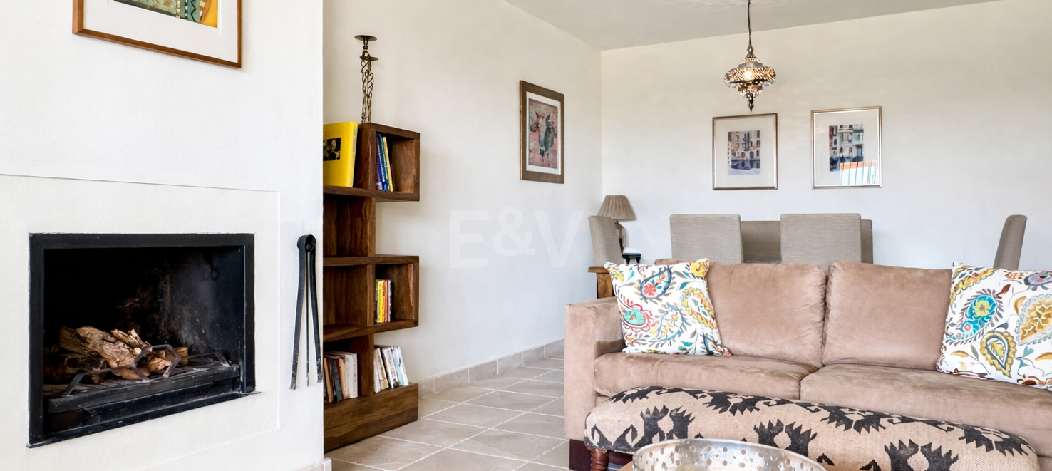 Ground-Floor Apartment in Prestigious Gated Community with Private Garden and Terrace