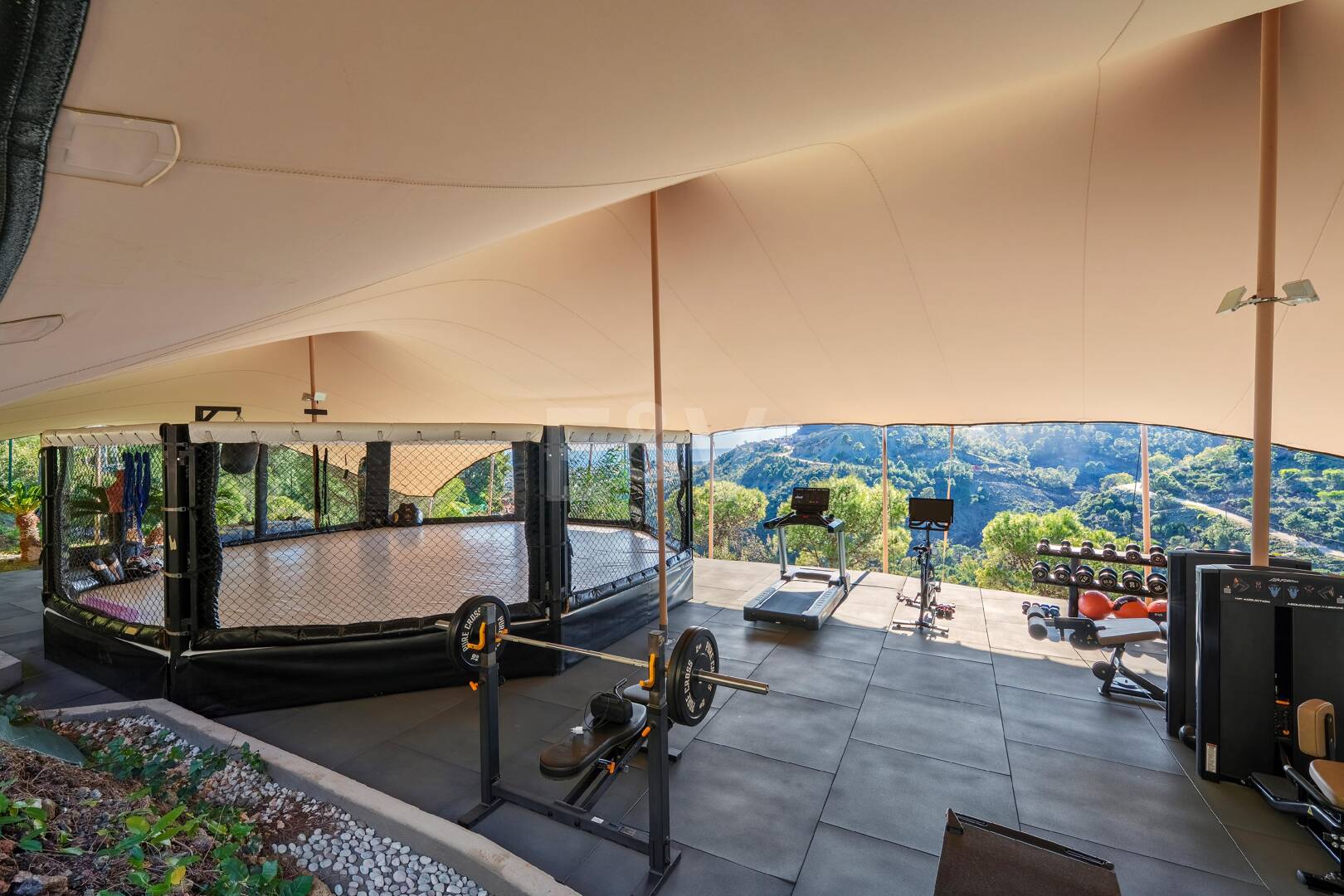 Luxury Five-Bedroom Hillside Villa with Panoramic Views