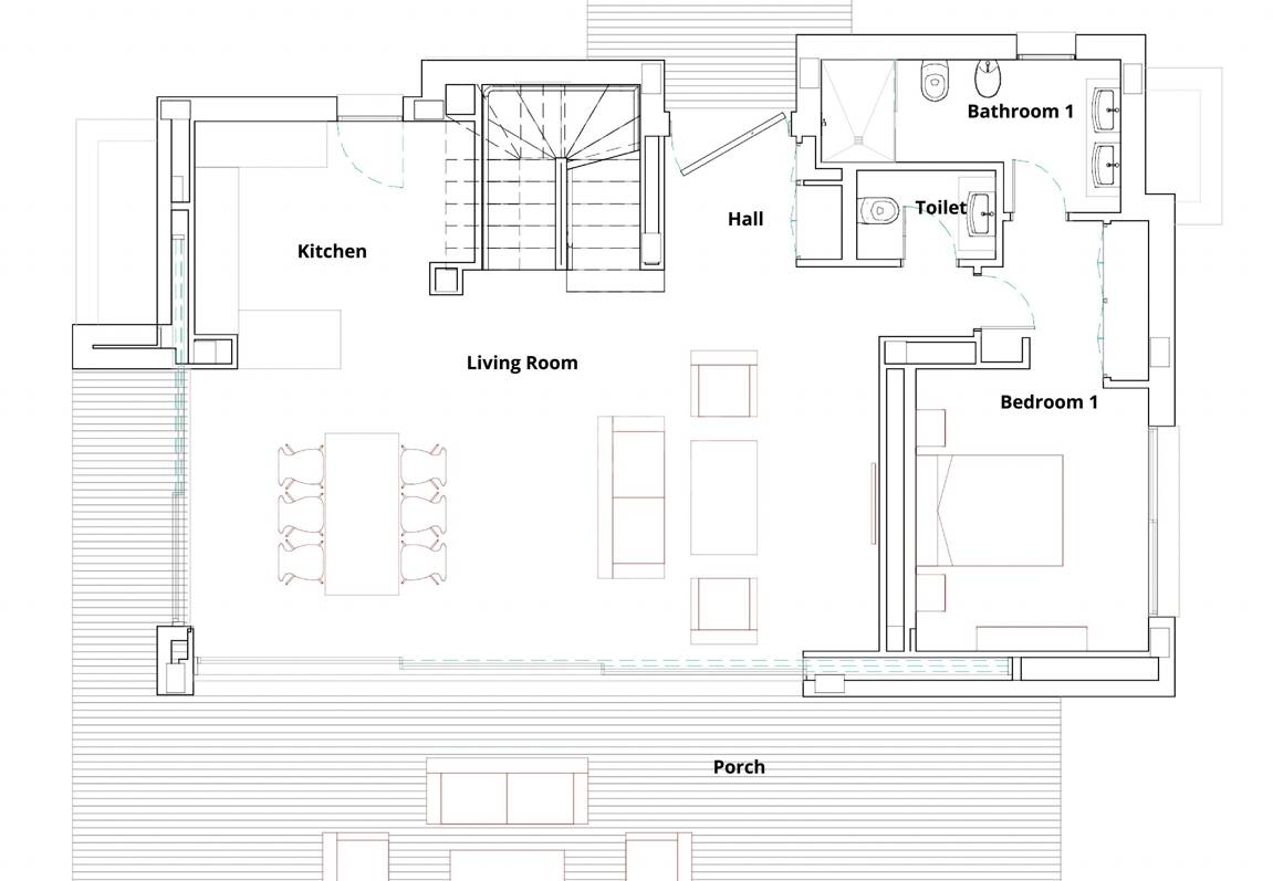 Ljus modern villa med utsikt över solnedgången nära Marbella stad