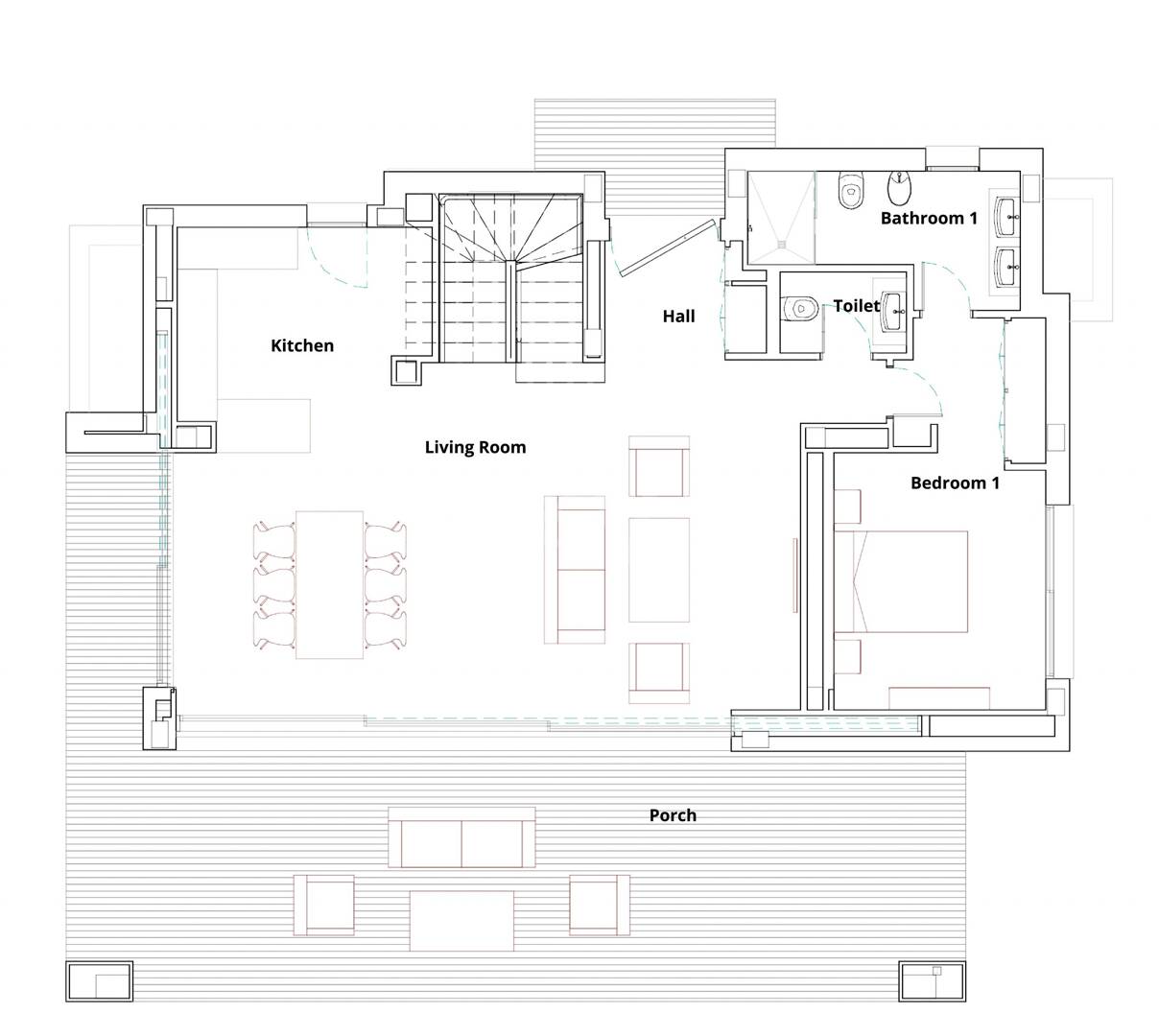 Ljus modern villa med utsikt över solnedgången nära Marbella stad