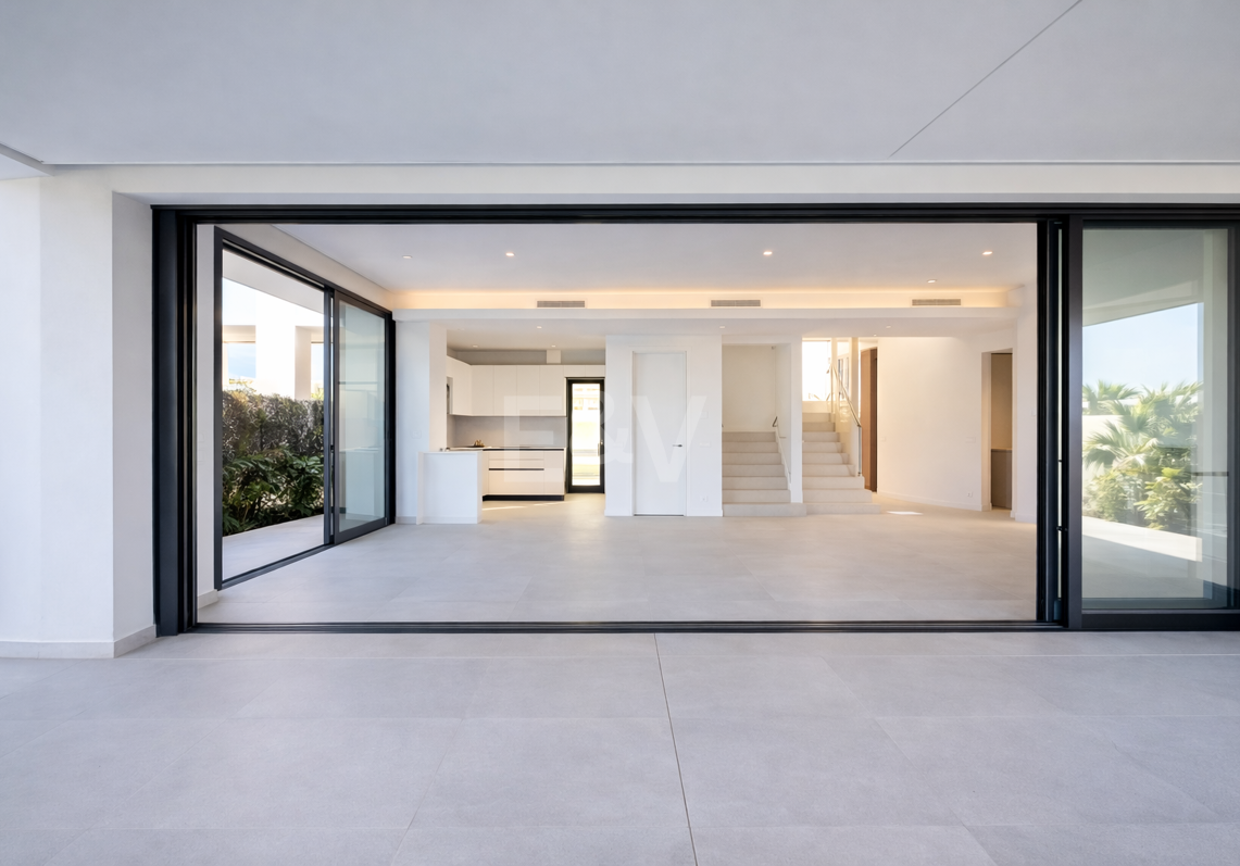 Bright Contemporary Villa with Sunset Views Close to Marbella Town