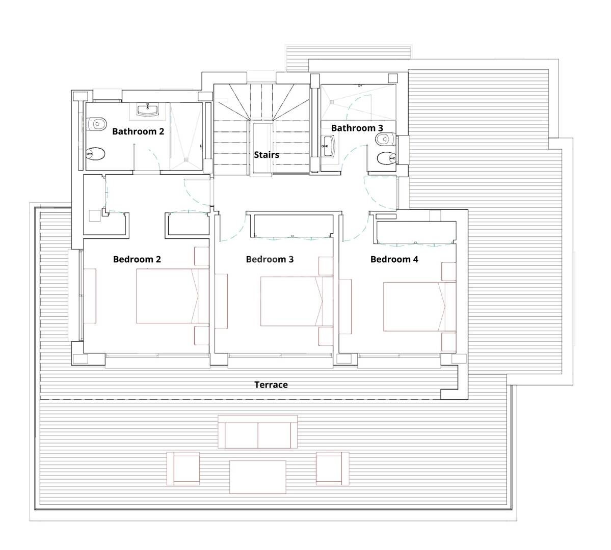 Luminosa villa contemporánea con vistas al atardecer cerca de la ciudad de Marbella