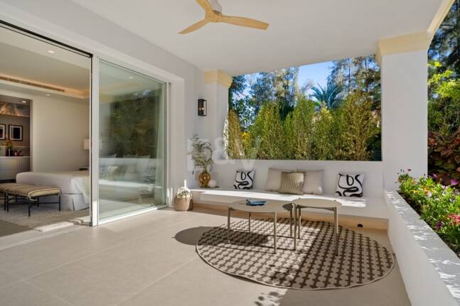 Appartement rez de chaussée à vendre en Marbella Golden Mile, Marbella (Toutes les zones)