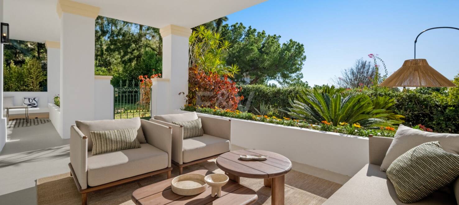 Luxurious Garden Apartment on the Golden Mile with Resort-like Amenities