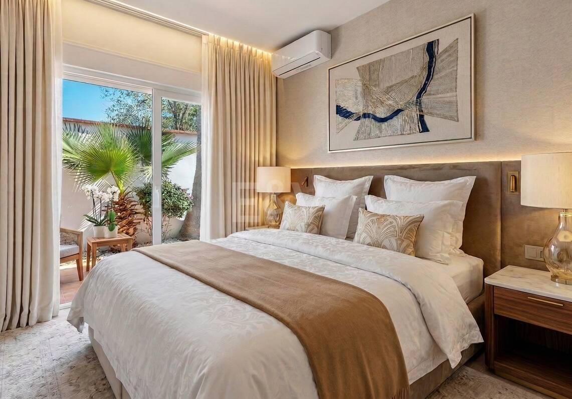 Moderne Strandvilla mit Meerblick und fortschrittlicher Smart-Home-Technologie