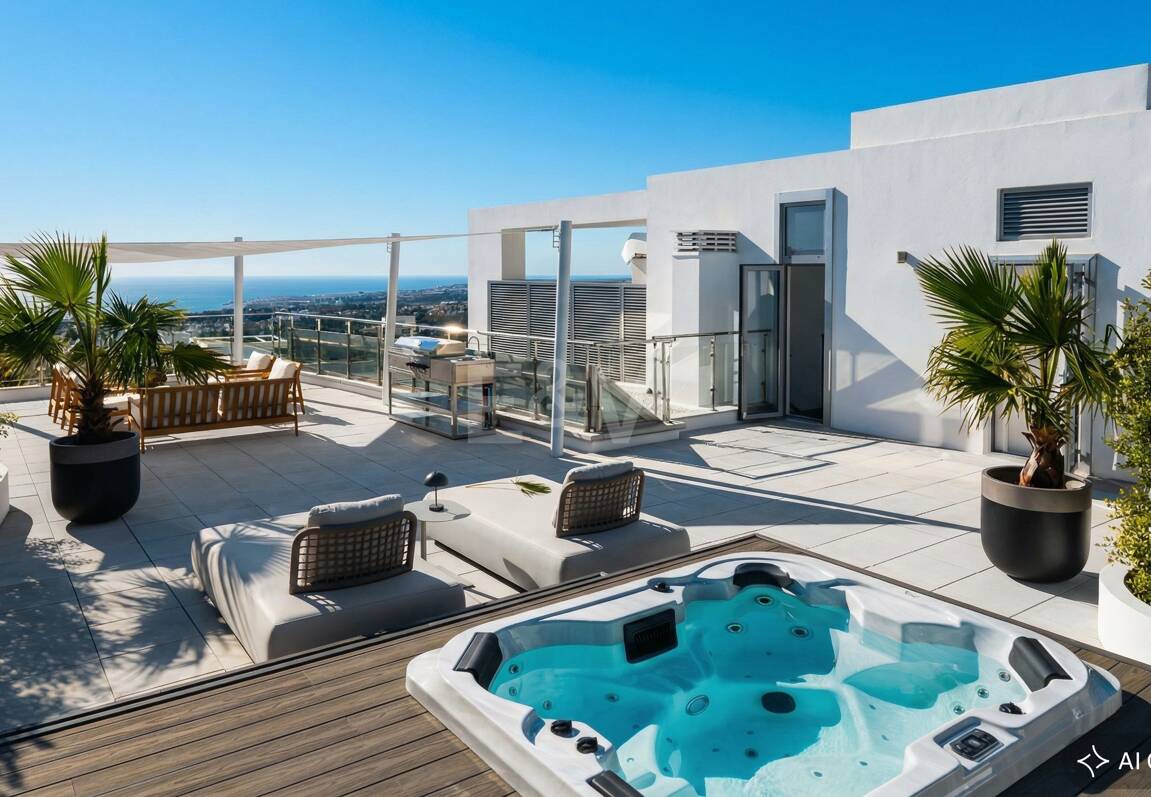 Refined Contemporary Living with Sea Views in Meisho Hills, Sierra Blanca