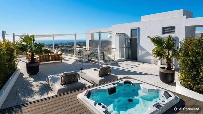 Vie contemporaine raffinée avec vue sur la mer à Meisho Hills, Sierra Blanca
