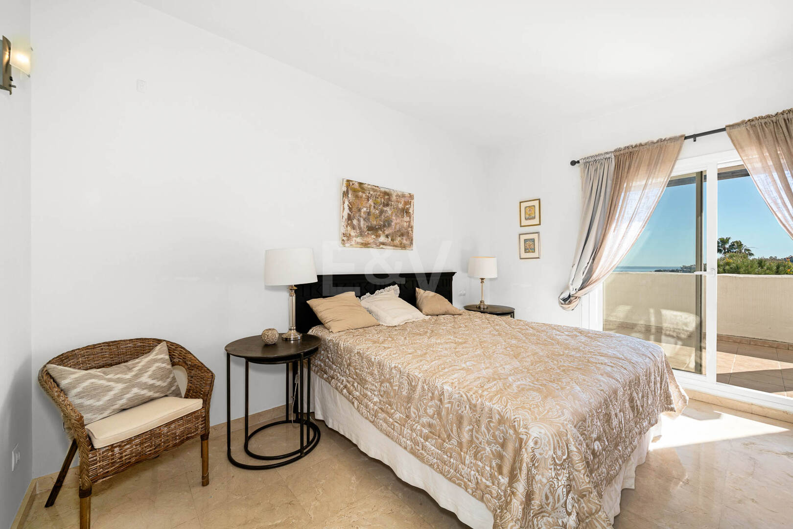 Elegant Duplex Apartment with Panoramic Sea Views in Gated and Sought-After Community