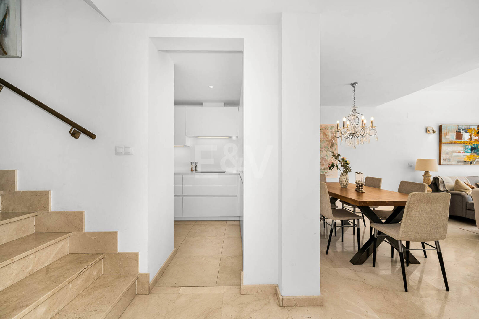 Elegant Duplex Apartment with Panoramic Sea Views in Gated and Sought-After Community