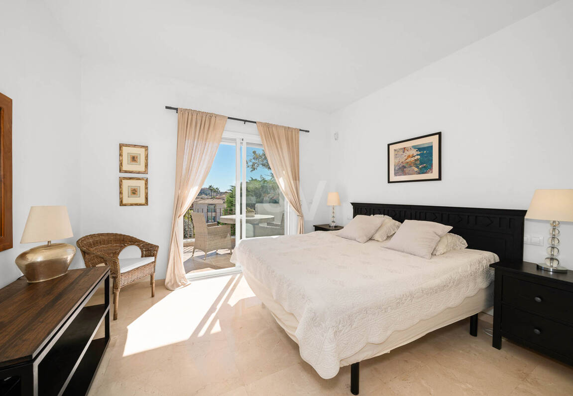 Elegant Duplex Apartment with Panoramic Sea Views in Gated and Sought-After Community