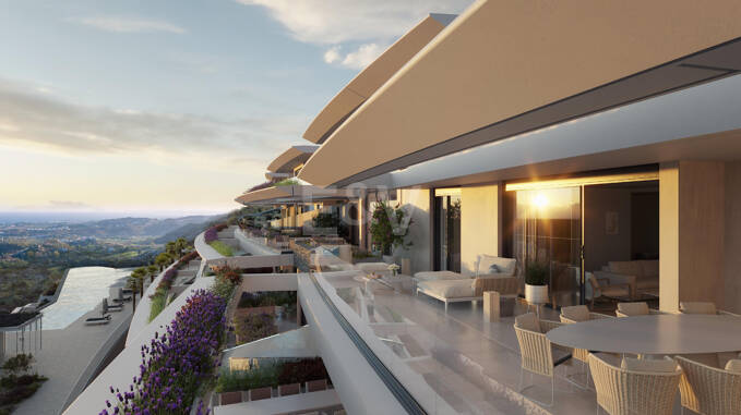 Apartamento de lujo de dos dormitorios: espacio, comodidad y vida contemporánea en un resort de cinco estrellas