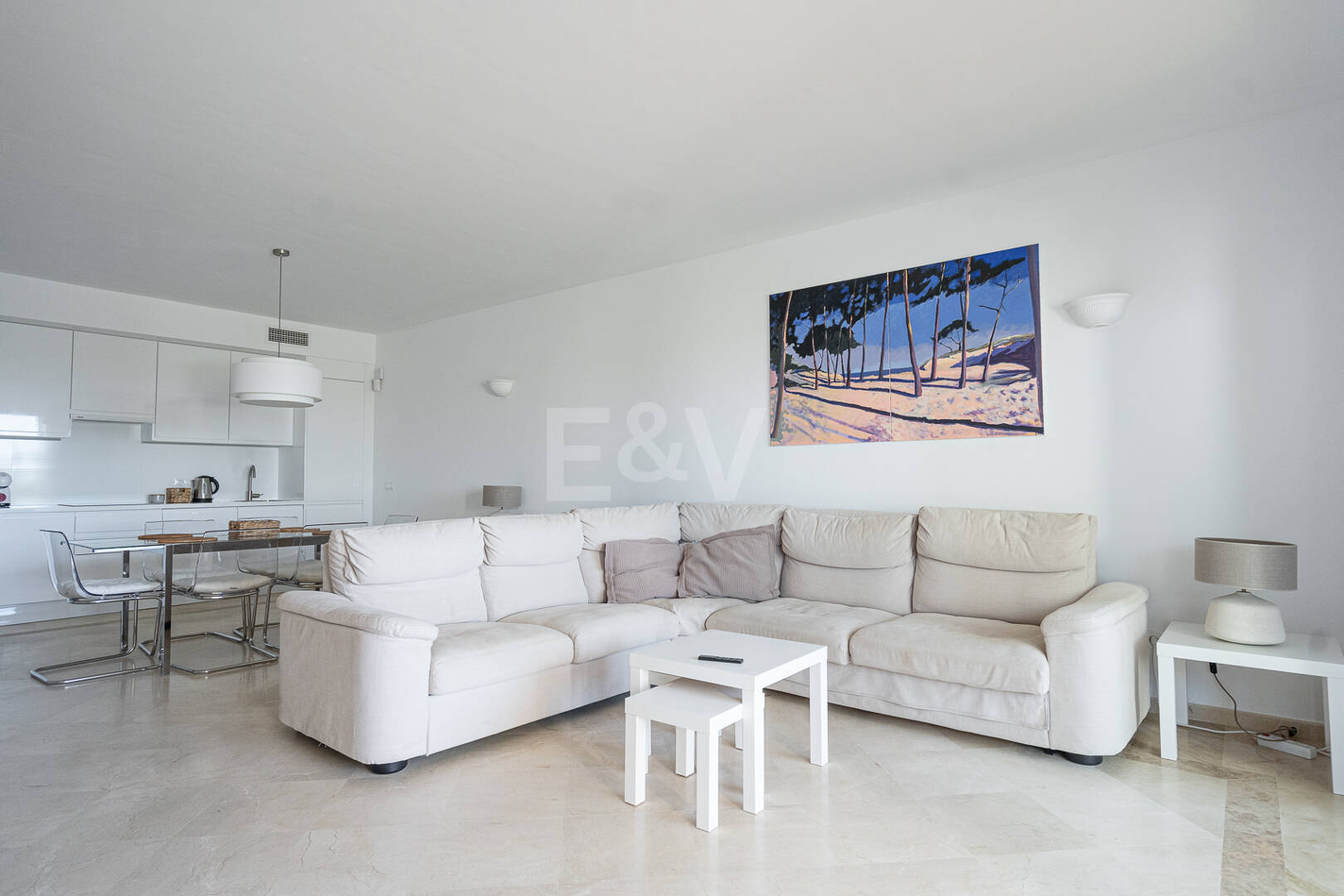 Seafront Apartment with Garden in Palm Beach, Los Monteros