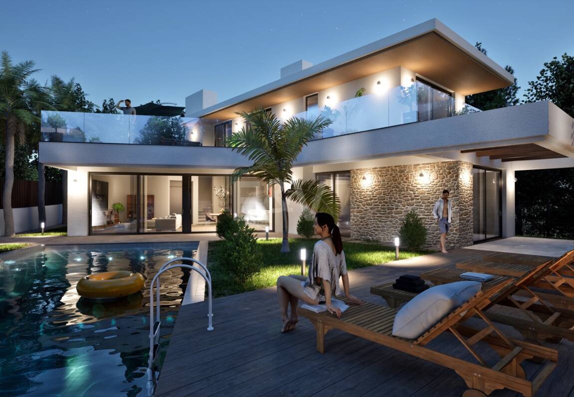 Villa de lujo Bajo Construcción a poca distancia de la playa