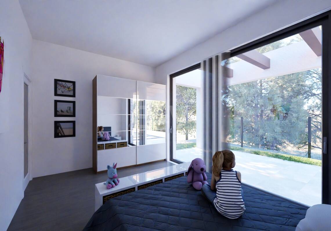 Lyx Villa Under byggande gångavstånd till stranden