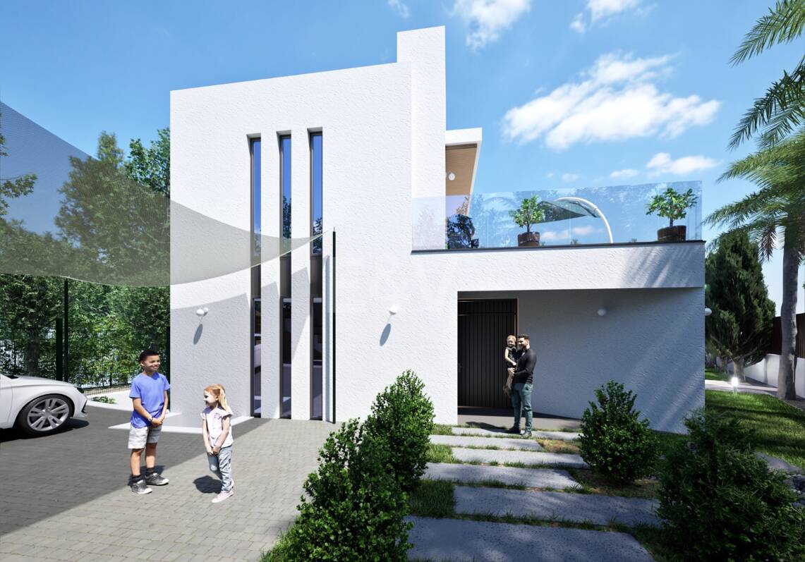 Lyx Villa Under byggande gångavstånd till stranden